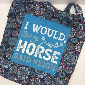 Large Handmade Tote Bag: Repurposed, Quilted Tote Farmhouse Cottage Library Tote